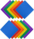 EVA INTERLOCKING Multicolor Mat 1 PACK of 10Pcs 30 x 30